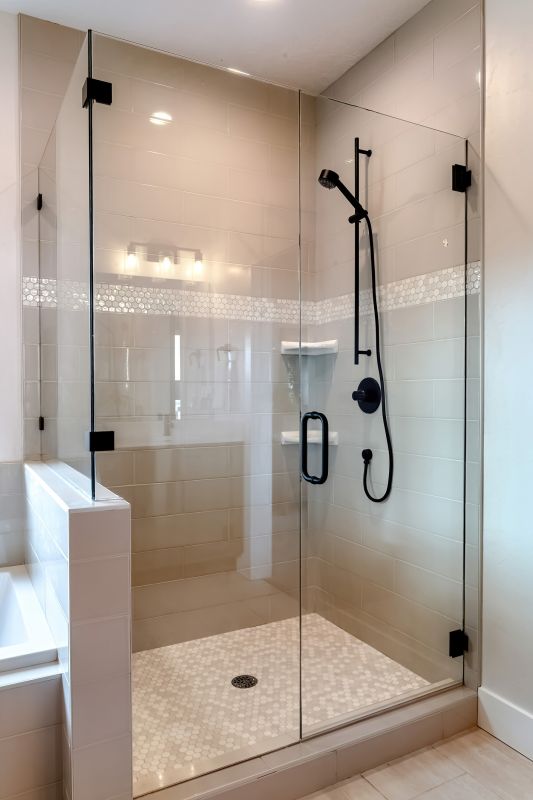 Close-up of Shower Components