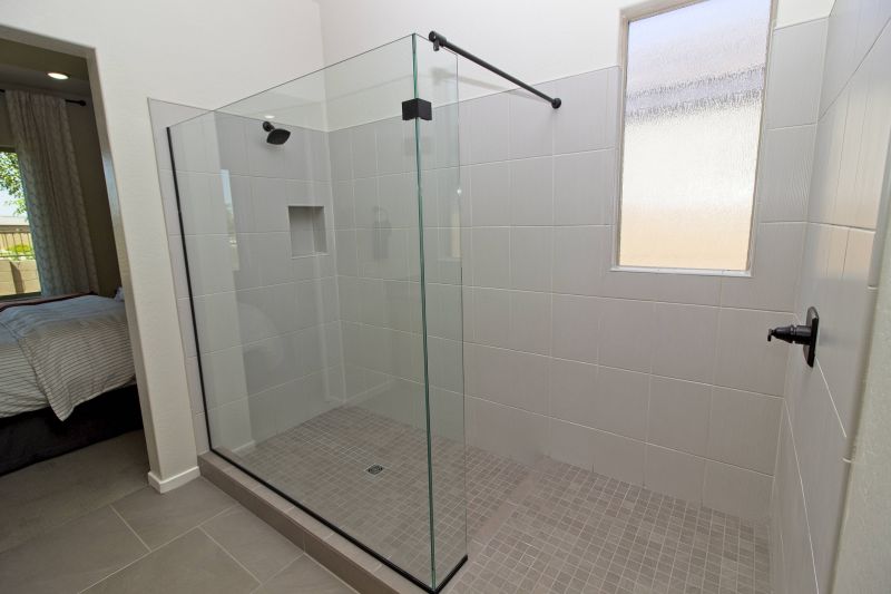 Shower Area with Tiles